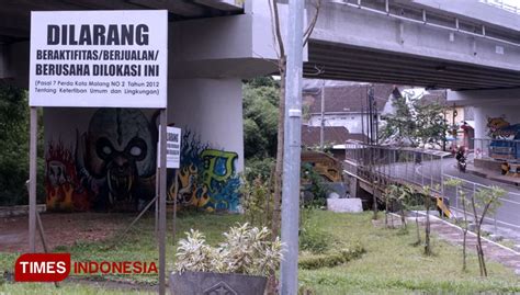 Area Di Kolong Jembatan Kedungkandang Kota Malang Segera Jadi Taman