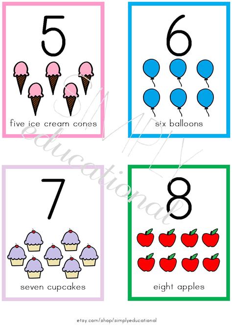 Where as for my 5 year old we have an entire range of opportunity to learn our numbers, recognize them as well as spelling of the numbers. Printable Number Flashcards 1-10