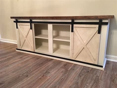 Get it as soon as wed nov 18. Custom Sliding Barn Door Cabinet entertainment center ...