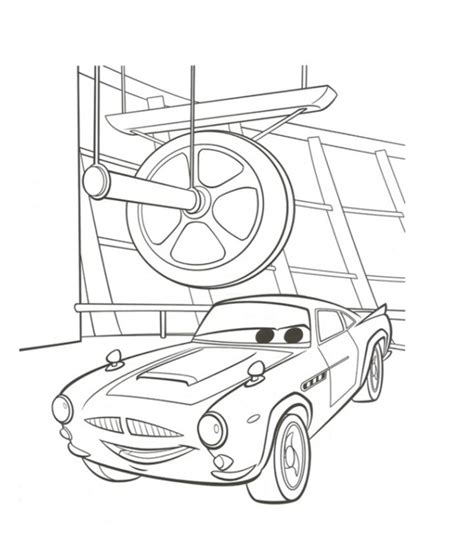 Roboti transformatori în creator de benzi desenate. Finn Racheta din Cars 2