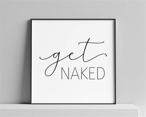 Get Naked Bathroom Decor Downloadable Prints Bathroom Art Etsy Canada