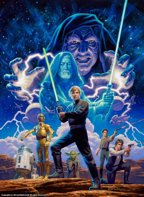 Awesome Star Wars Art Pic Heavy Original Trilogy