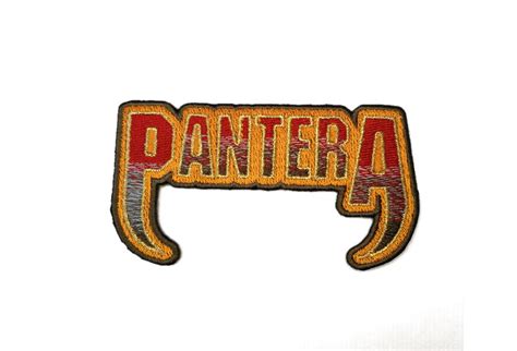 Pantera Fangs Logo Woven Patch