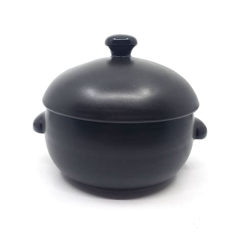 rice cooker donabe japanese ceramic korean traditional earthenware lid serve single