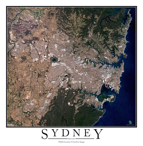 Map Of Sydney For The Wall Map Of Sydney