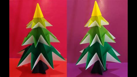Easy Origami Christmas Tree Jo Nakashima Christmas Decoration Youtube