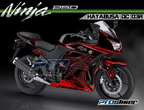 Maybe you would like to learn more about one of these? Modifikasi Ninja 250R Karbu Warna Merah Motif HAYABUSA DC ...