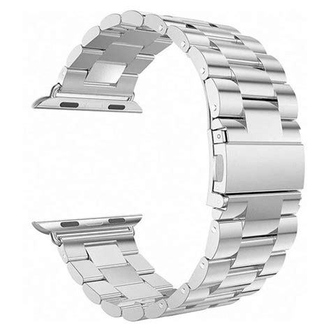 Replacement Interlinking Watch Strap Dual Folding Clasp For Apple 38mm 40mm Shop Today Get It