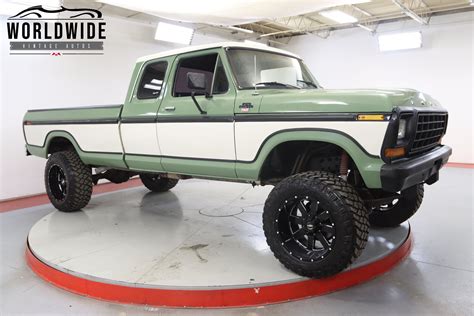 820 Mile 1979 Ford F 250 Supercab Is A Rare Lifted 4x4 High Boy Now