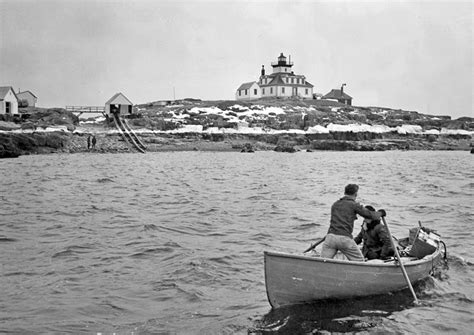 Egg Rock Lighthouse Maine At