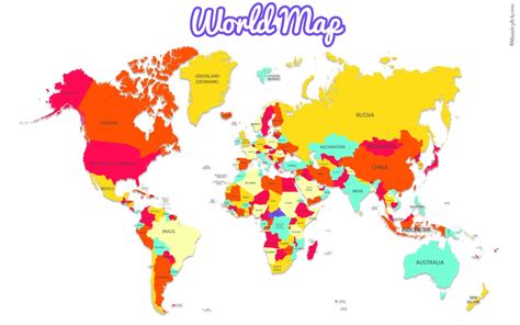 Free Printable World Maps • Ministryark