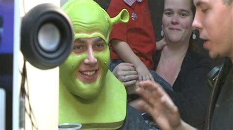 Images The Transformation From Actor To Shrek