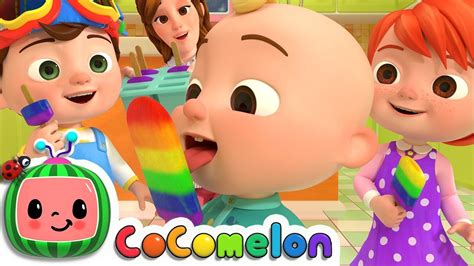 The Colors Song With Popsicles Cocomelon Nursery Rhymes U0026 Kids