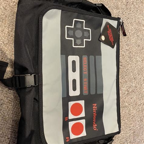 Vintage Nintendo Nes Messenger Bag Brand New With Depop