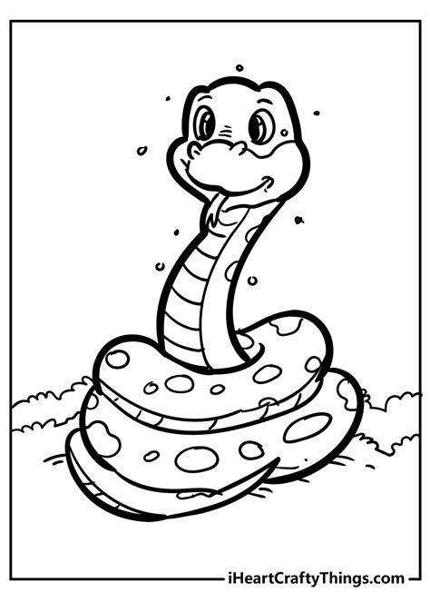 Printable Snake Coloring Pages Home Design Ideas