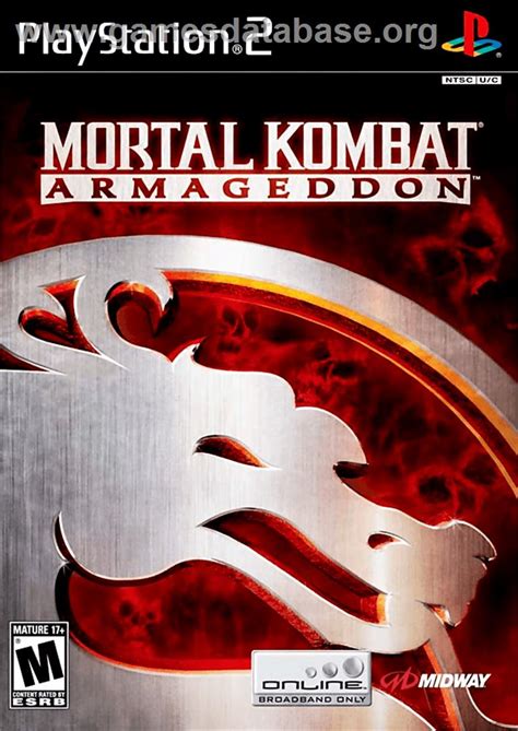 Mortal Kombat Armageddon Sony Playstation Games Database