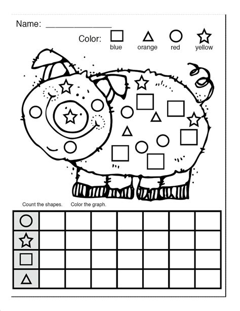 Print, color and share the veteran's day coloring page and word scramble as a way of we have made 12 fun loving dinosaur coloring pages for the kids to print and color. Color by Shapes Worksheets | Activity Shelter