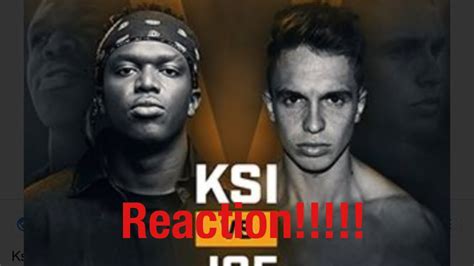 Reacting to KSI vs Joe Weller ( +channel updates) - YouTube