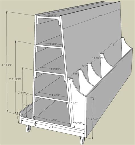 Compact Lumber Storage Cart Plans Ubicaciondepersonascdmxgobmx