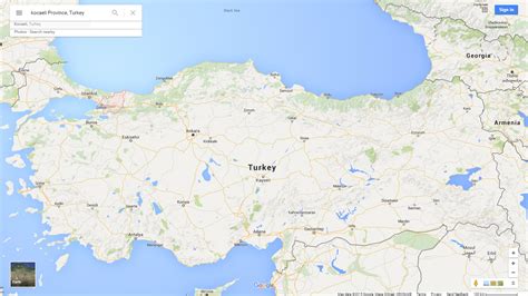 Kocaeli Haritası Türkiye