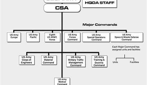 Military Organization Chart Template
