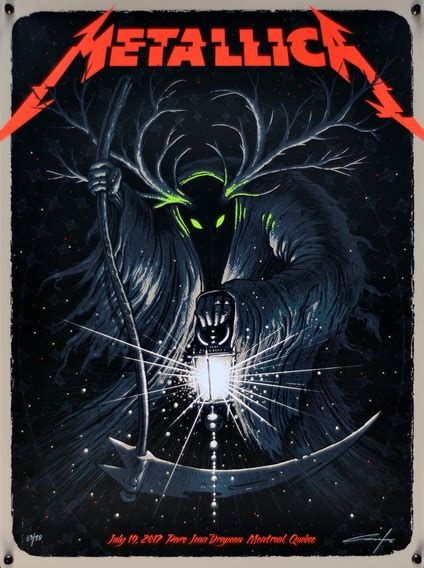 Metallica Concert Poster Music Posters Limited Runs