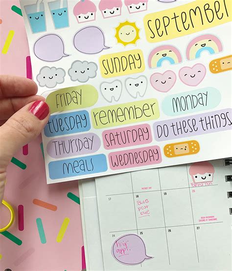 How you can make awesome vinyl decals using cricut explore. Make Your Own Planner Stickers With Printable Vinyl - Cricut
