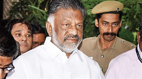 Probe Underway Into Tamil Nadu Deputy Cm Panneerselvams Assets Hc Told