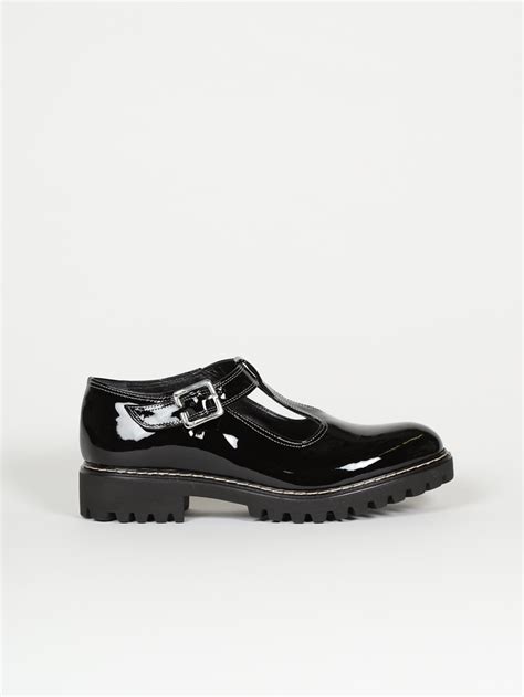 Black Patent Leather Mary Janes