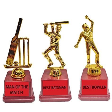 Bareeze Pure 7inch Cricket Man Of The Match Trophycricket Best