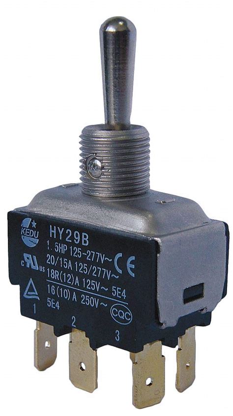 Power First Toggle Switch Number Of Connections 6 Switch Function