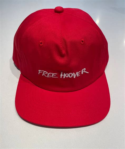 Kanye West Kanye West Free Hoover Hat Red Grailed