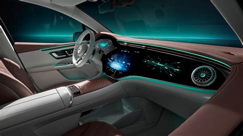 Mercedes Benz EQE SUV Reveals Its Interior American Luxury