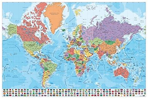 ¿los Mejores 30 Mapa Del Mundo Para Pared Y Qué Considerar 2023 El