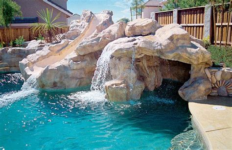 20 Exquisite Waterfalls Designs For Pools Inground