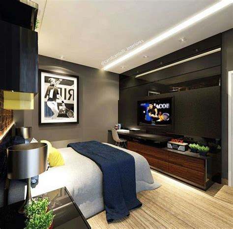 Pin de Universe Prism en Design Diseño de dormitorio para hombres Dormitorios Decoraciones