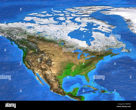 Detallada Vista De Satélite De La Tierra Y Su Topografía Mapa De
