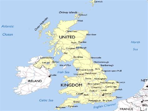 United Kingdom Geography And Map Flamingo Travels