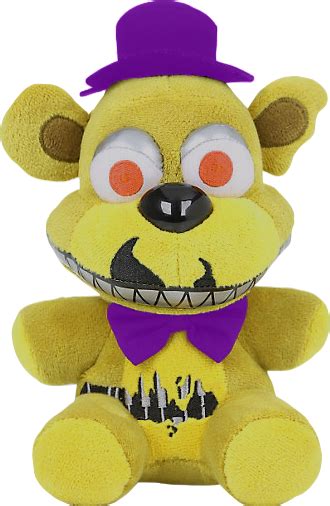 Fnaf Nightmare Fredbear Plushie By Angrypigarts On Deviantart