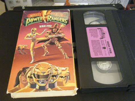 Mighty Morphin Power Rangers High Five Vhs 1993