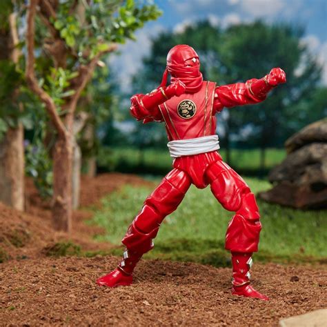 Mighty Morphin Power Rangers Lightning Collection Actionfigur Ninja Red