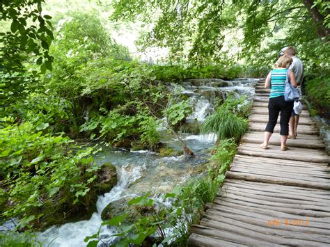 Walkway Garden Bridge Plitvice Lakes National Park