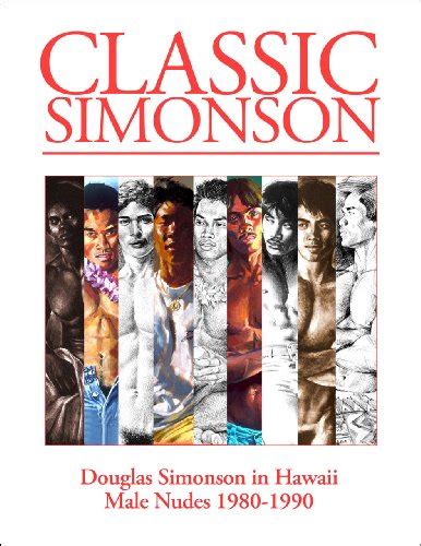 Classic Simonson Drawings Of The Male Nude By Douglas