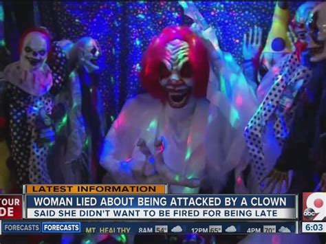 Pd Woman Made Up Clown Attack Story
