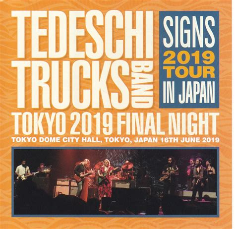 Tedeschi Trucks Band Tokyo 2019 Final Night 2cd Giginjapan