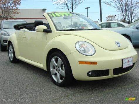 2006 Mellow Yellow Volkswagen New Beetle 2.5 Convertible ...