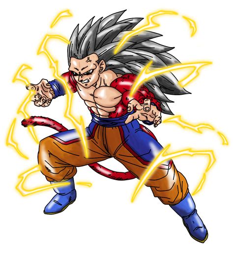 Goku True Ssj4 Render By Nassif9000 On Deviantart
