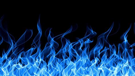 Blue Flame Abstract Art 2K - Free Windows Wallpaper - Live Desktop