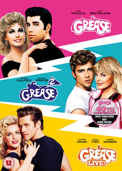 Greasegrease 2grease Live 2016 Dvd Box Set Planet Of