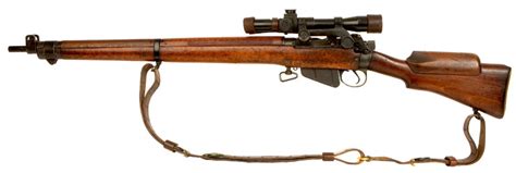 Deactivated Wwii British Made No4t Sniper Rifle Allied Deactivated
